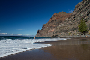 Güigüi beach in west Gran Canaria