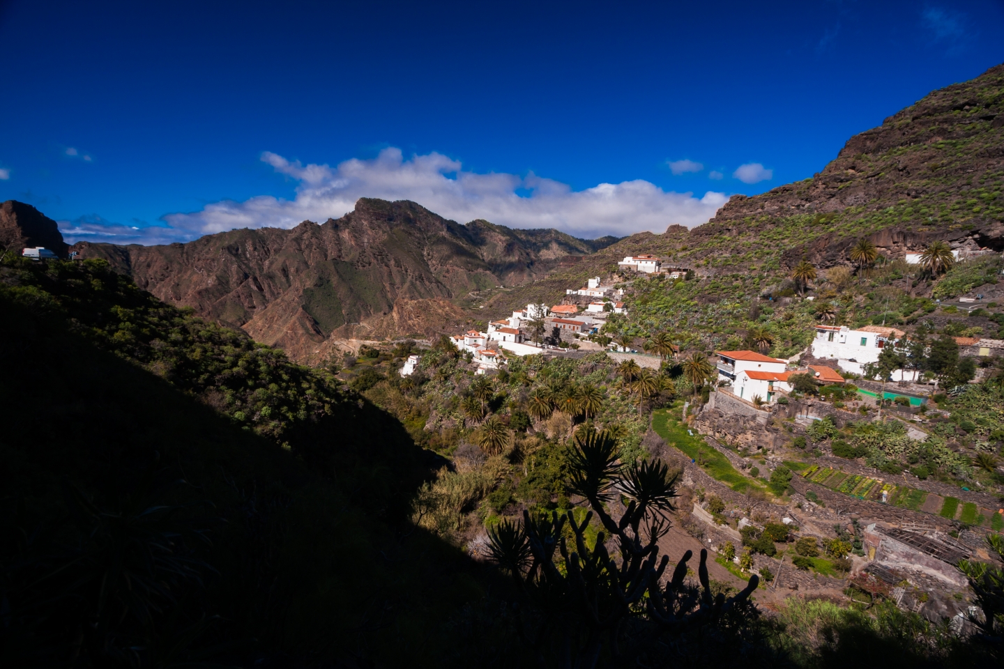 Carrizal de Tejeda hamlet in Gran Canaria