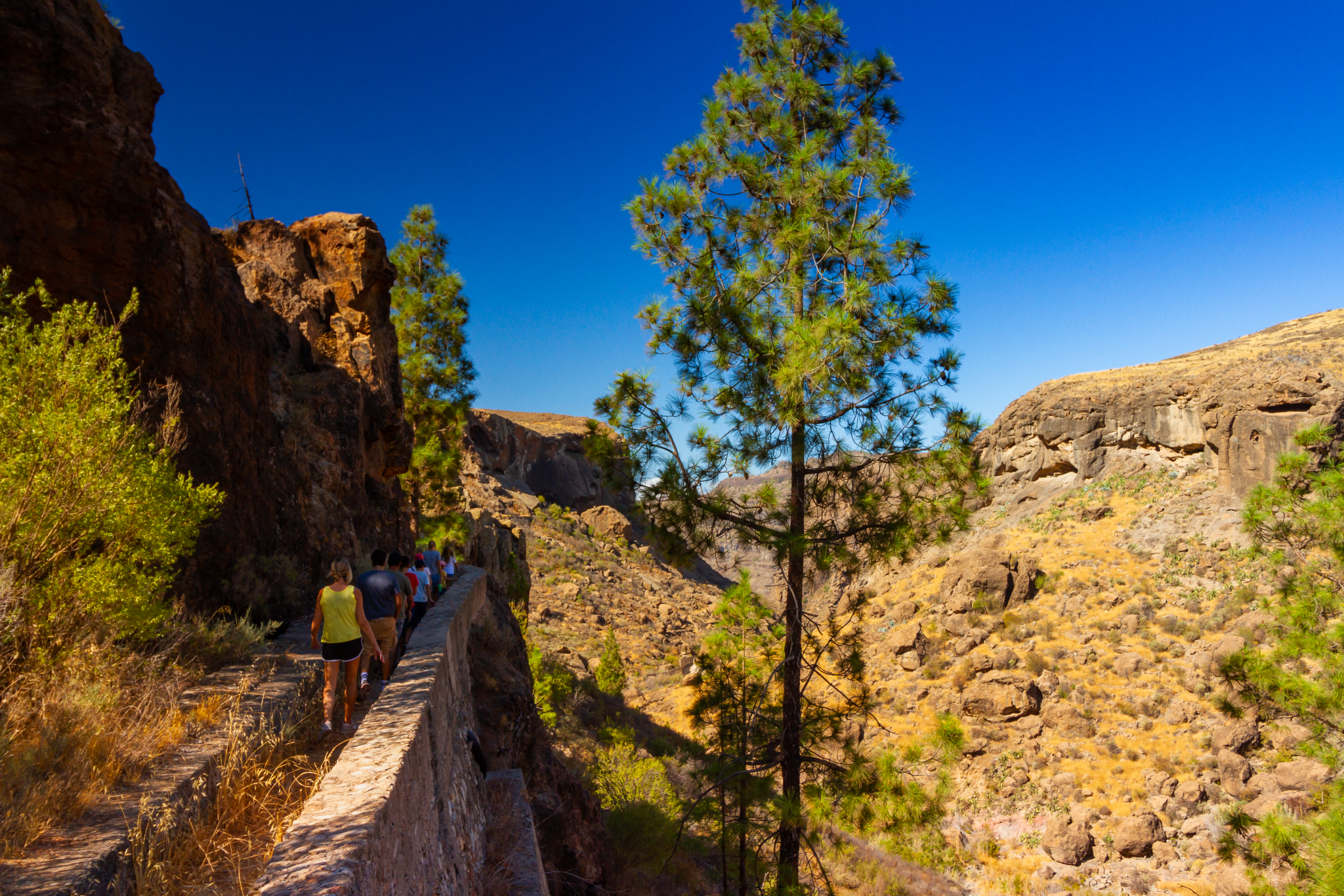 The landscape around Chira in Gran Canaria
