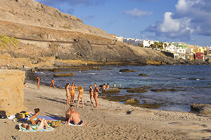 Gran Canaria Nudist Beaches Map