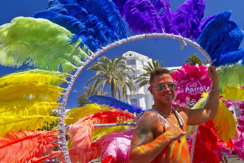 Maspalomas Gay pride is the biggest party in Gran Canaria in May