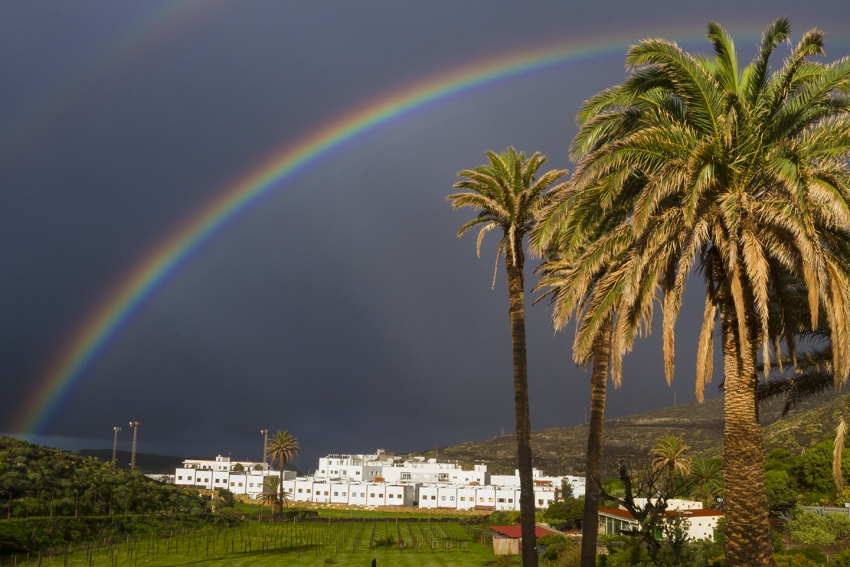 Rain in Gran Canaria: Rare, but it happens