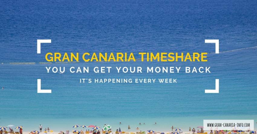 Gran Canaria timeshare companies are returning money to clients. They have no choice.
