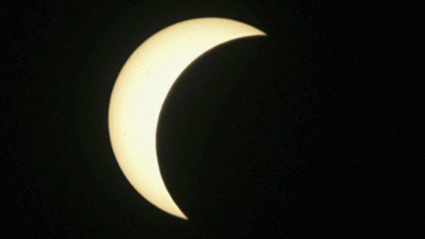 Solar eclipse in Gran Canaria