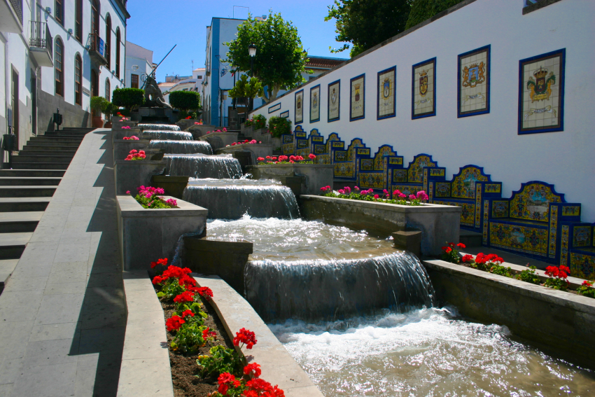 Firgas: Gran Canaria's water town is a popular day trip stop in north Gran Canaria