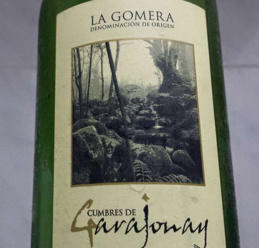 Cumbres e Garajonay white wine from La Gomera
