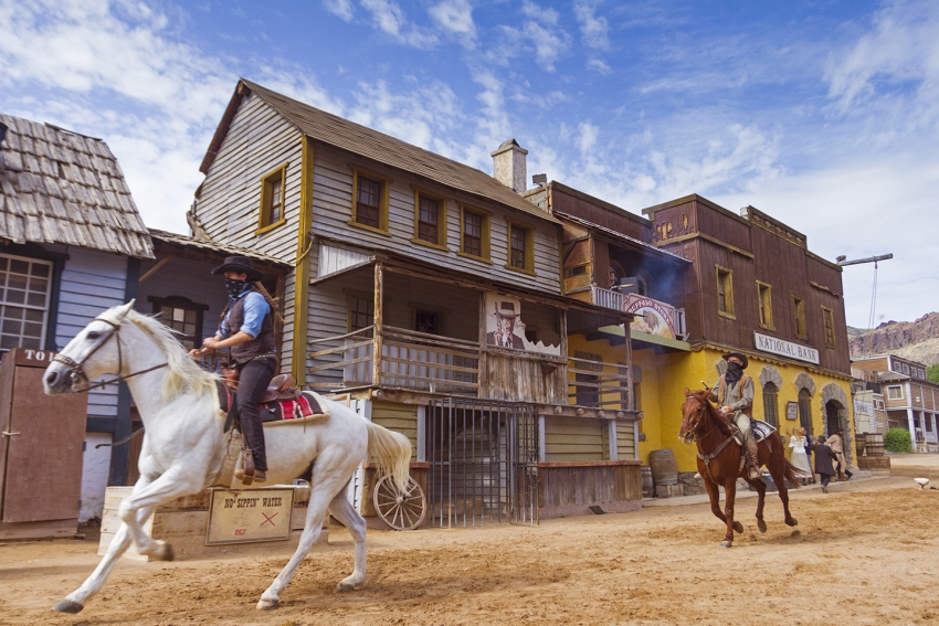 Sioux City Wild West theme park in Gran Canaria