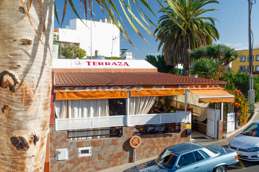 Terraza El Patio Restaurant close to Arucas in north Gran Canaria