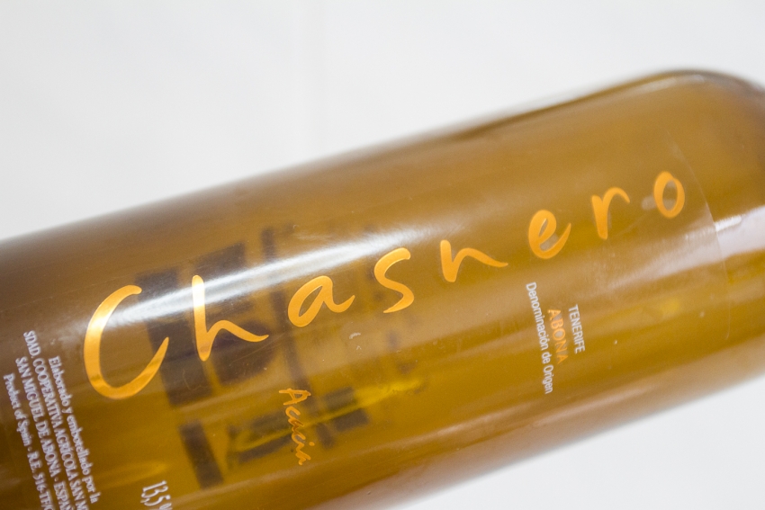 Chasnero wine is made in Acacia barrels