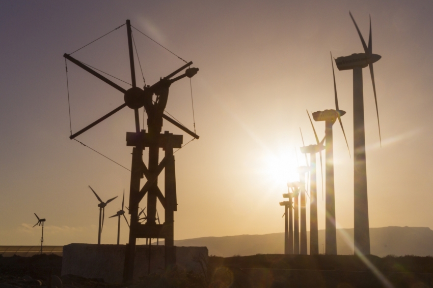 Gran Canaria wind turbines