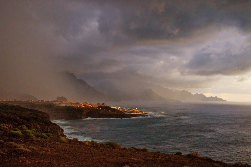 The October 20 rain storm in north Gran Canaria
